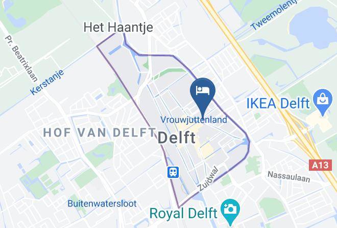 Delft - Hotel De Emauspoort Maps