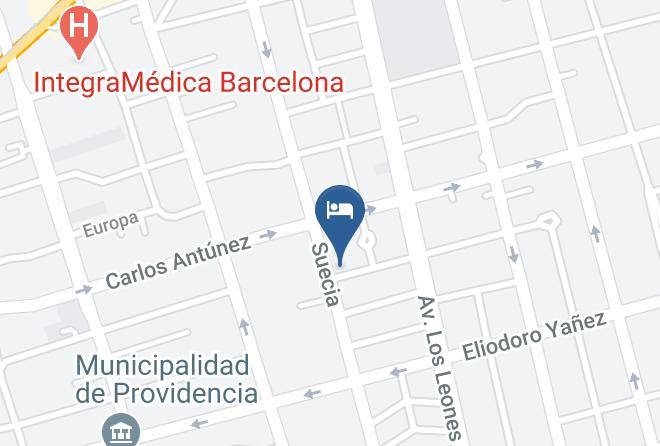 Santiago - Embajada Hotel Boutique Maps