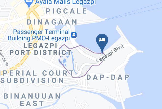 Embarcadero Hotel Map