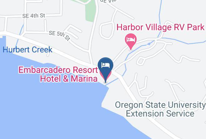 Lincoln - Embarcadero Resort Hotel & Marina Maps