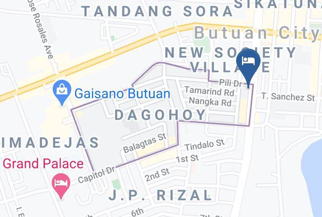 Agusan Del Norte - Embassy Hotel Maps