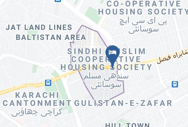 Karachi - Embassy Inn Karachi Maps