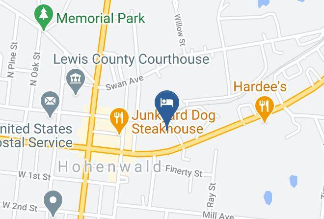 Lewis - Embassy Inn Maps