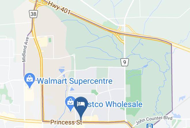 Frontenac - Embassy Motel Maps