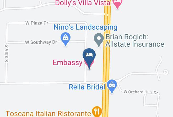 Milwaukee - Embassy Motel Milwaukee Maps