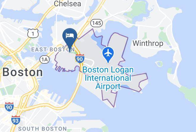 Suffolk - Embassy Suites By Hilton Boston At Logan Airport Maps