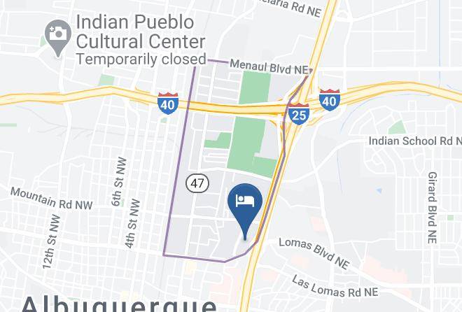 Embassy Suites By Hilton Albuquerque Map