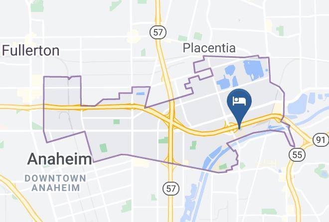 Embassy Suites By Hilton Anaheim North Map