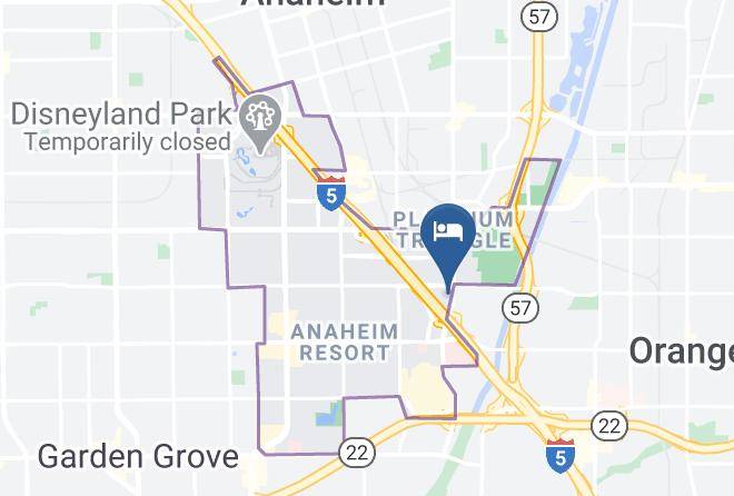 Orange - Embassy Suites By Hilton Anaheim Orange Maps