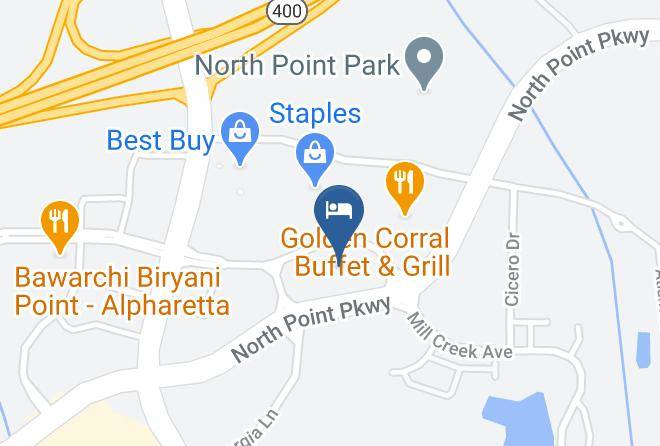 Embassy Suites By Hilton Atlanta Alpharetta Map