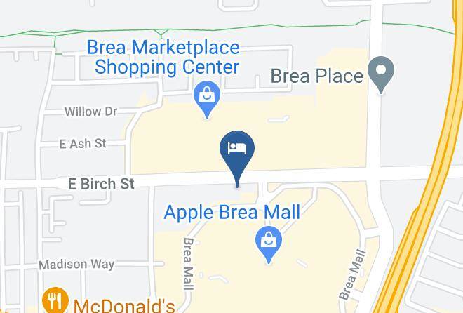 Orange - Embassy Suites By Hilton Brea North Orange County Maps