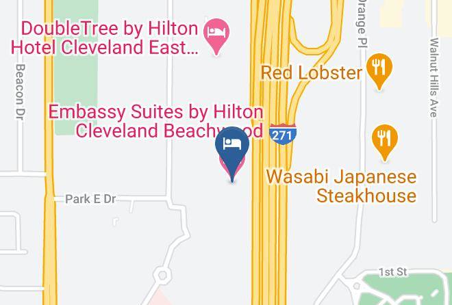 Cuyahoga - Embassy Suites By Hilton Cleveland Beachwood Maps