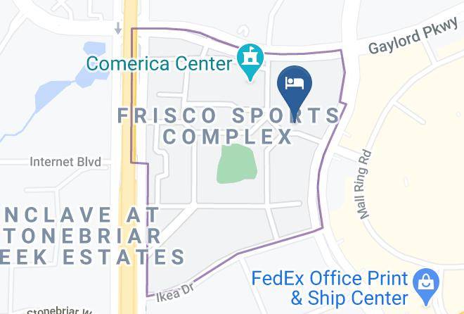 Embassy Suites By Hilton Dallas Frisco Hotel Convention Center & Spa Map