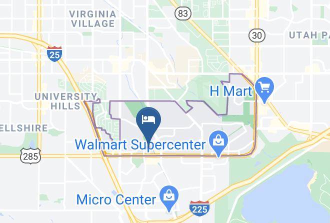 Embassy Suites By Hilton Denver Tech Center North Map