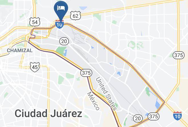 El Paso - Embassy Suites By Hilton El Paso Maps