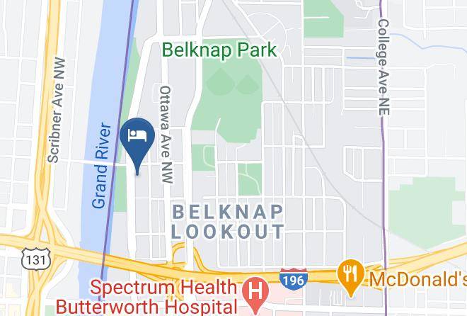 Kent County Belknap Lookout - Embassy Suites By Hilton Grand Rapids Downtown Maps