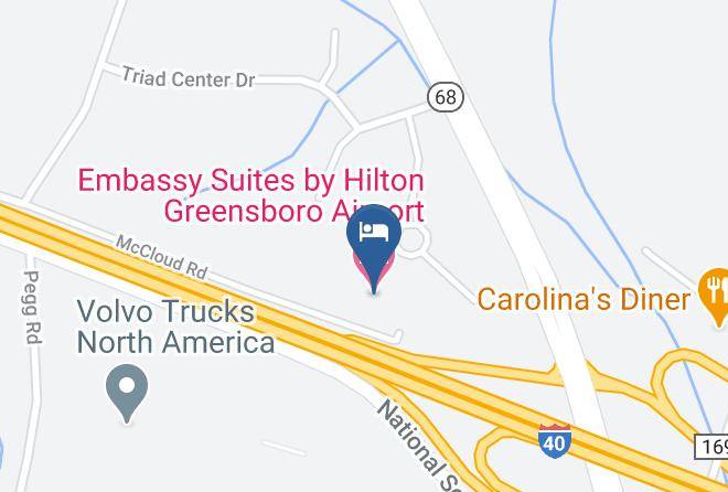 Guilford - Embassy Suites By Hilton Greensboro Airport Maps