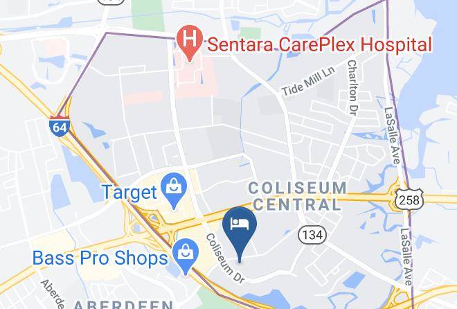 Hampton City - Embassy Suites By Hilton Hampton Convention Center Maps