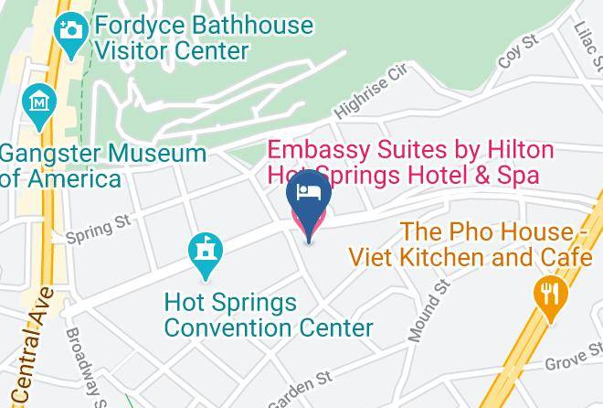 Garland - Embassy Suites By Hilton Hot Springs Hotel & Spa Maps