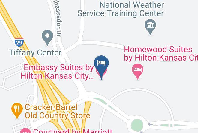 Platte - Embassy Suites By Hilton Kansas City International Airport Maps