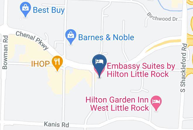 Pulaski - Embassy Suites By Hilton Little Rock Maps