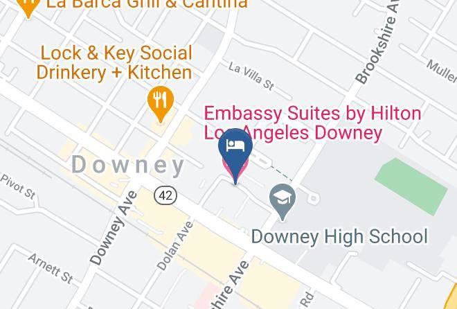 Los Angeles - Embassy Suites By Hilton Los Angeles Downey Maps