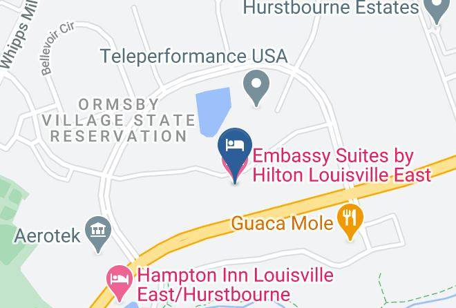 Jefferson - Embassy Suites By Hilton Louisville East Maps