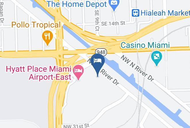 Miami Dade - Embassy Suites By Hilton Miami International Airport Maps