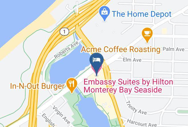 Monterey - Embassy Suites By Hilton Monterey Bay Seaside Maps