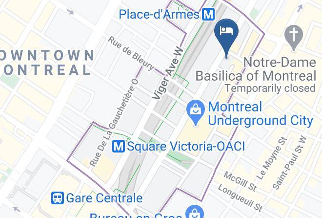Montreal - Embassy Suites By Hilton Montreal Maps