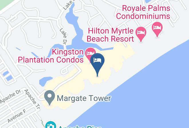 Embassy Suites By Hilton Myrtle Beach Oceanfront Resort Map