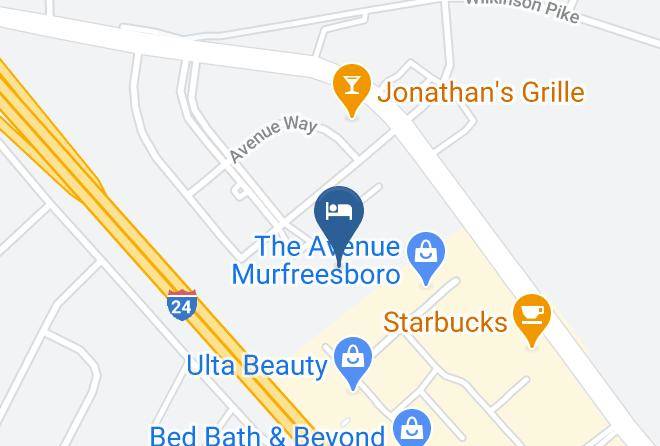Rutherford - Embassy Suites By Hilton Nashville Se Murfreesboro Maps