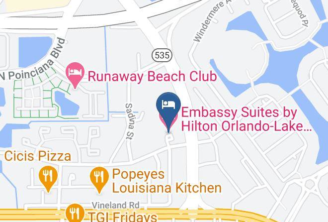 Embassy Suites By Hilton Orlando Lake Buena Vista South Map