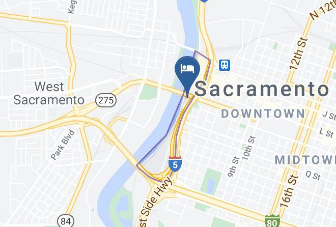 Sacramento - Embassy Suites By Hilton Sacramento Riverfront Promenade Maps