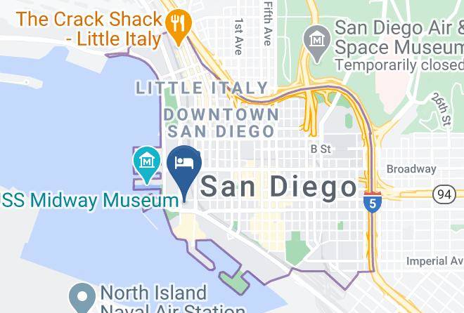San Diego - Embassy Suites By Hilton San Diego Bay Downtown Maps