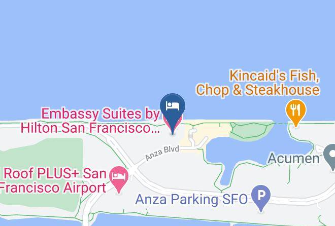 San Mateo - Embassy Suites By Hilton San Francisco Airport Waterfront Maps