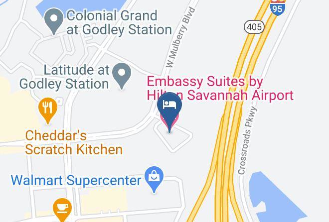 Chatham - Embassy Suites By Hilton Savannah Airport Maps