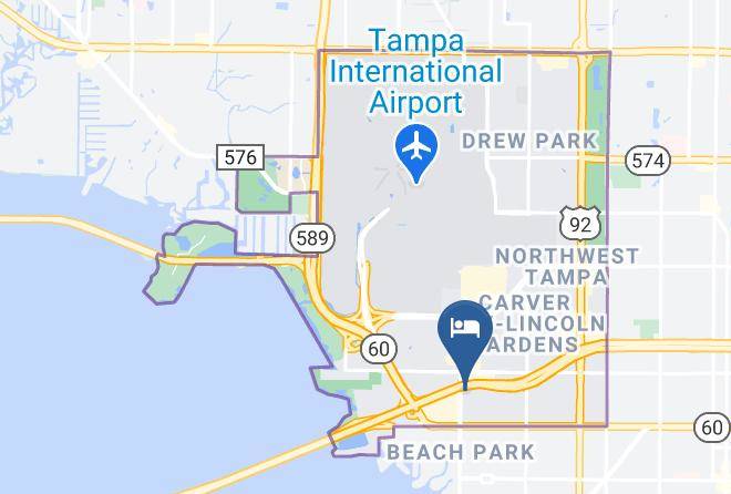 Hillsborough - Embassy Suites By Hilton Tampa Airport Westshore Maps