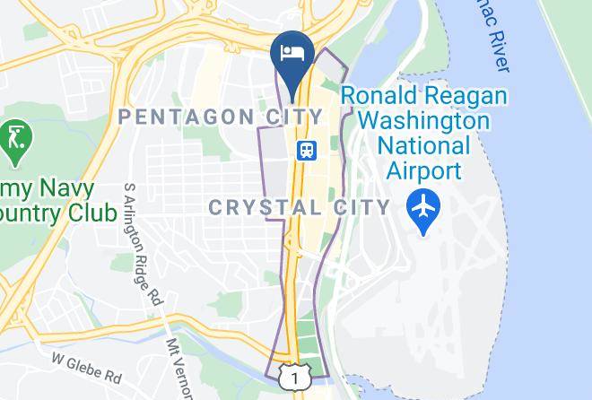 Arlington - Embassy Suites By Hilton Crystal City National Airport Maps