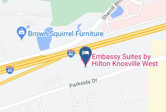 Knox - Embassy Suites By Hilton Knoxville West Maps