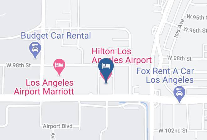 Los Angeles - Hilton Los Angeles Airport Maps