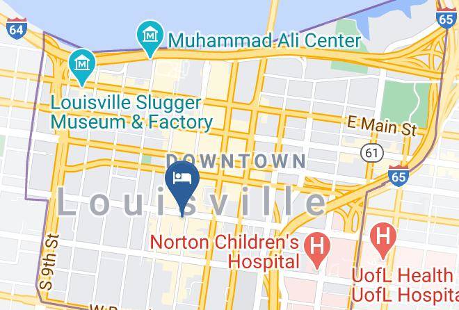 The Seelbach Hilton Louisville Map