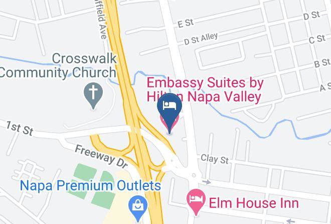 Napa - Embassy Suites By Hilton Napa Valley Maps
