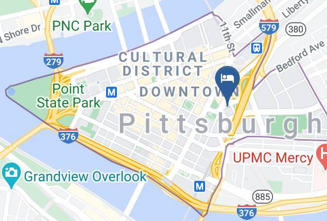 Allegheny - Doubletree By Hilton Hotel & Suites Pittsburgh Downtown Maps