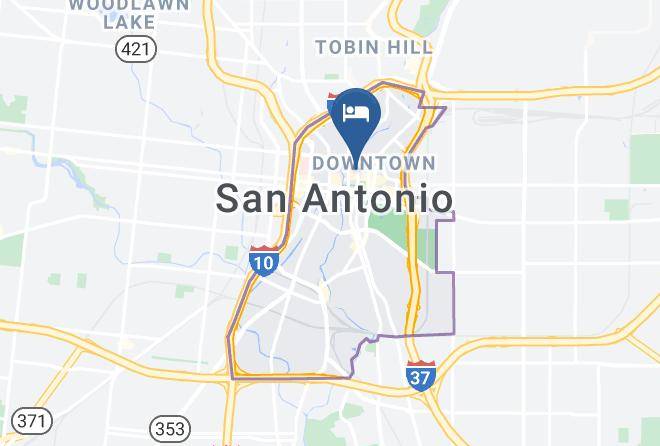 Bexar - Home2 Suites By Hilton San Antonio Downtown Riverwalk Tx Maps