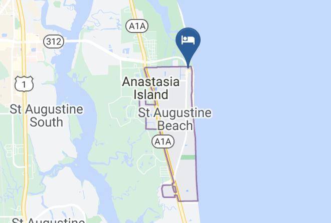 St Johns - Embassy Suites By Hilton St Augustine Beach Oceanfront Resort Maps
