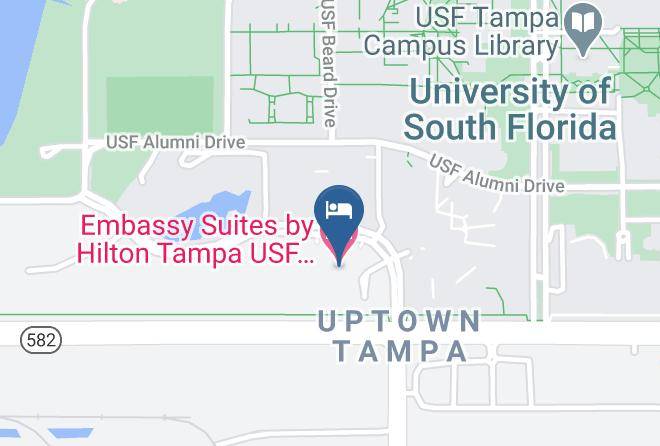 Hillsborough - Embassy Suites By Hilton Tampa Usf Near Busch Gardens Maps