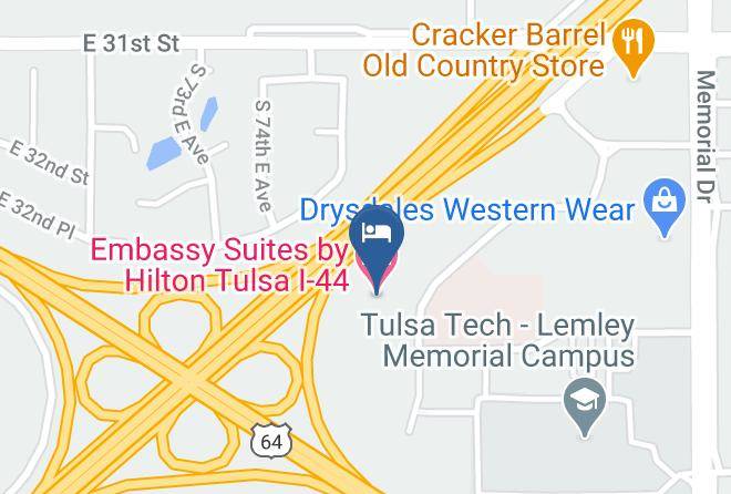 Tulsa - Embassy Suites By Hilton Tulsa I 44 Maps