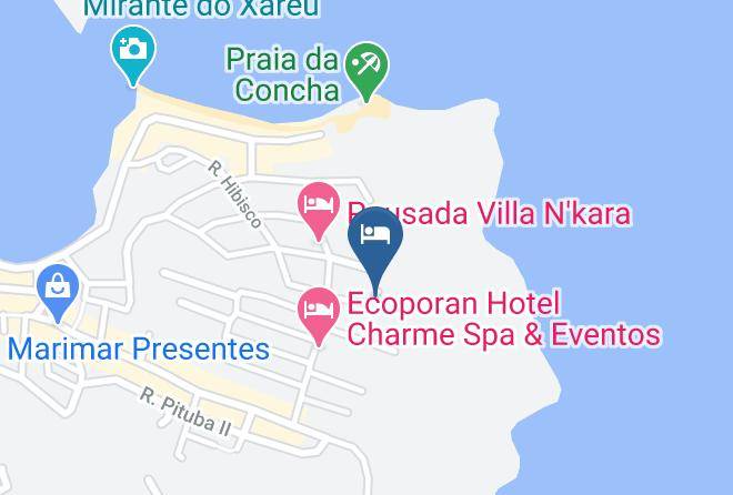 Itacare - Embau Flats & Suites Maps