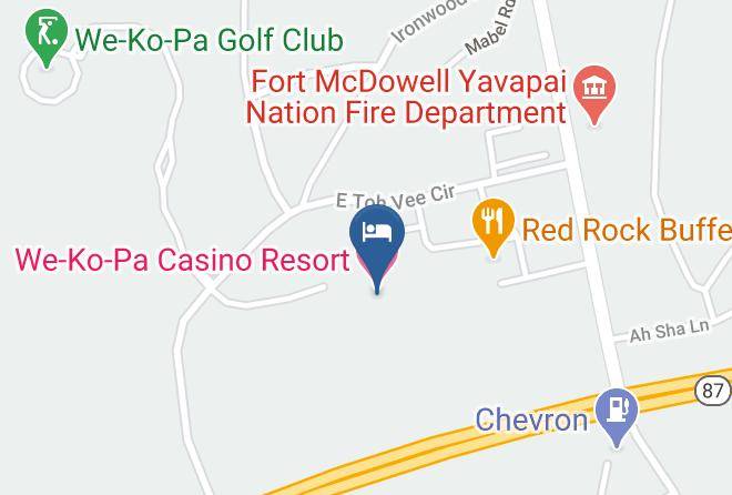 Maricopa - Ember At We Ko Pa Casino Resort Maps